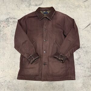 Lands End Canvas Chore Coat Large Tall